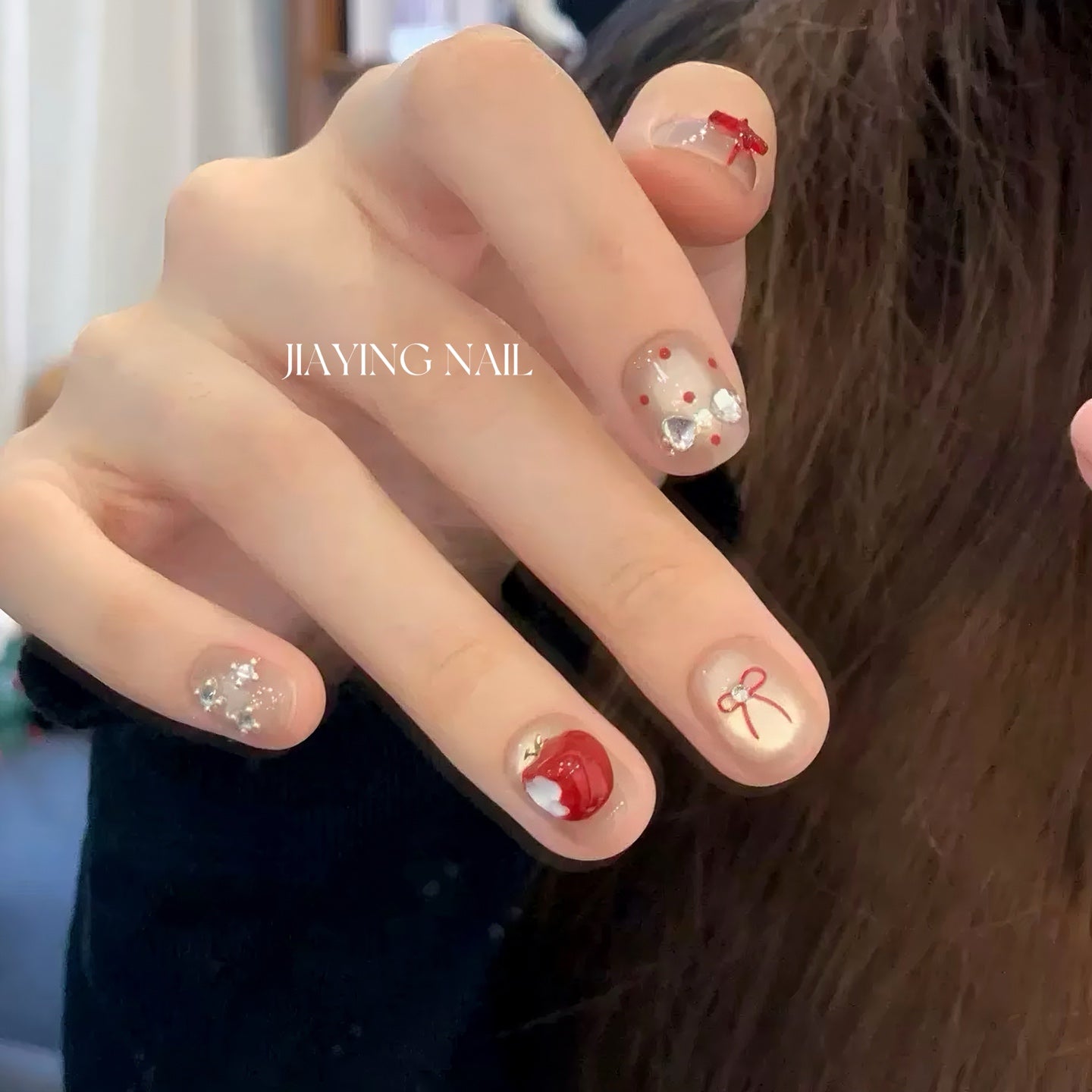 Sweet Bite Polka Dot Bow